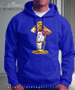 Playoffs 2023 Late Night Show The King James Lakers Hoodie