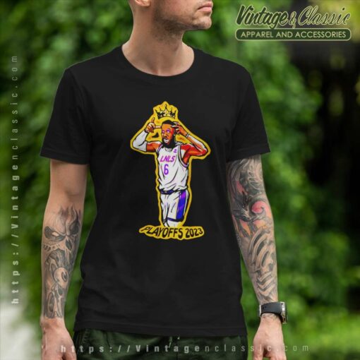 Playoffs 2023 Late Night Show The King James Lakers Shirt