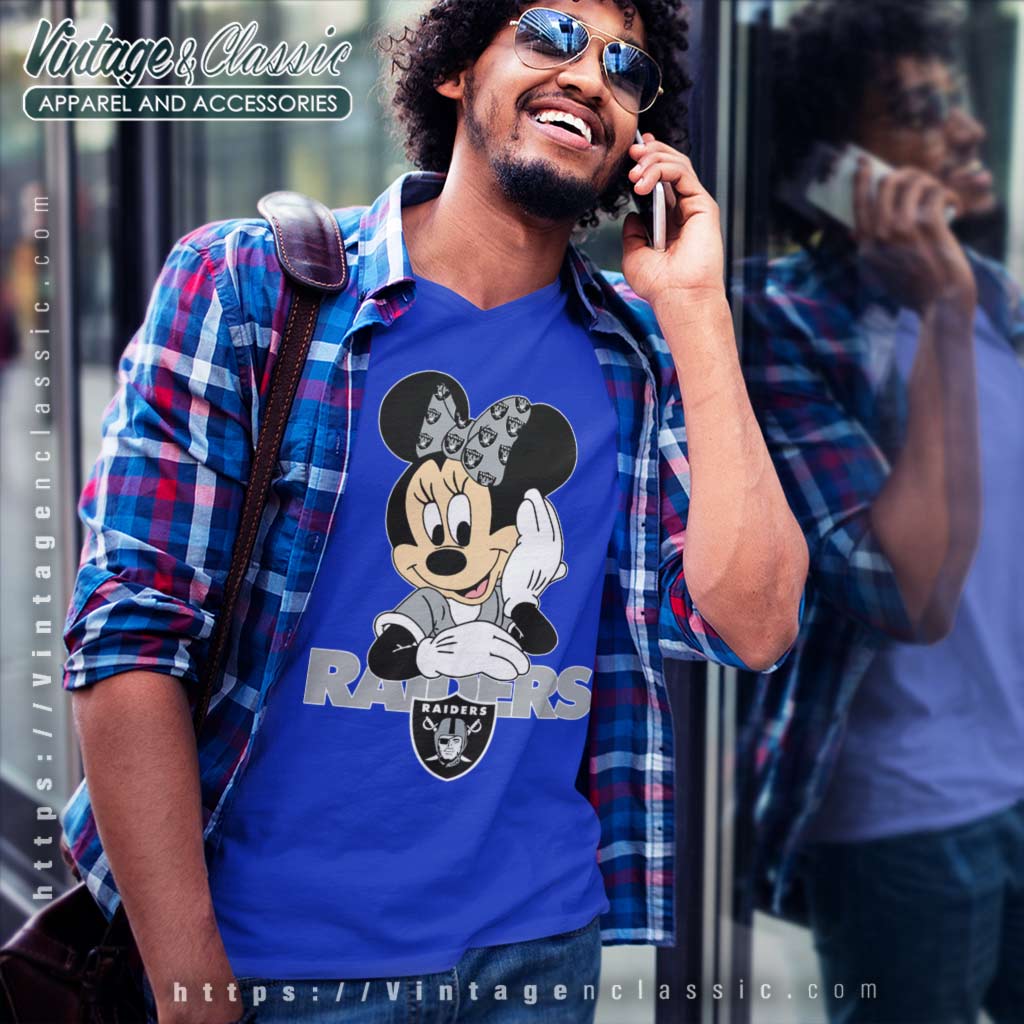 Official Las Vegas Raiders Minnie Mouse shirt - T-Shirt AT Fashion LLC