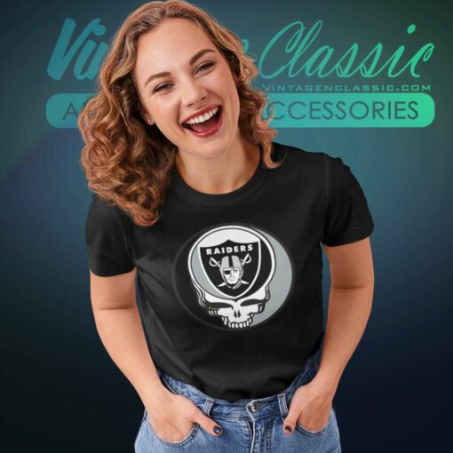 Raiders Grateful Dead Steal Your Face Shirt