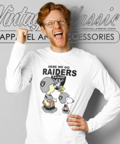 Official Oakland Raiders Snoopy Plays The Football Game shirt, hoodie,  sweater, long sleeve and tank top