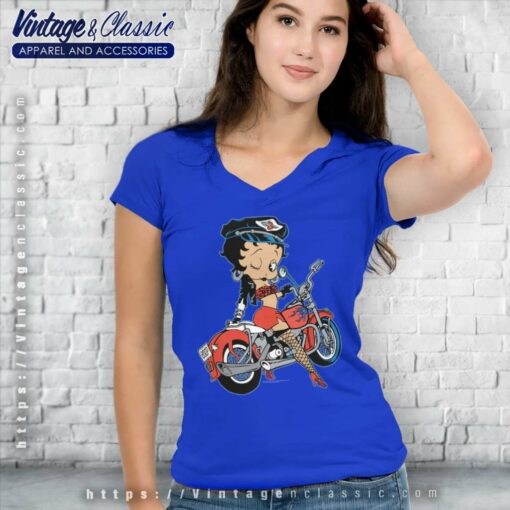 Rare 90s Betty Boop Vintage Motorcycle Shirt
