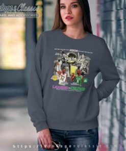 Rare Vintage La Lakers Vs Boston Celtics Sweatshirt