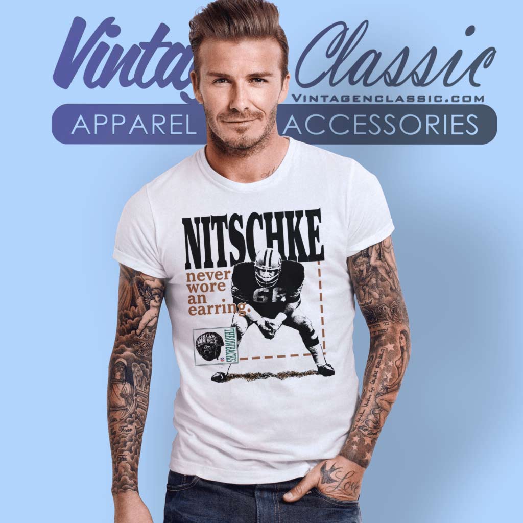 Ray Nitschke Never Wore An Ring Shirt - High-Quality Printed Brand