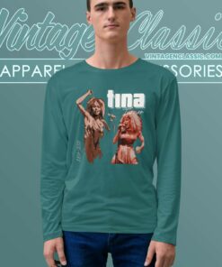 Rest In Peace Tina Turner Musical Souvenir Long Sleeve Tee