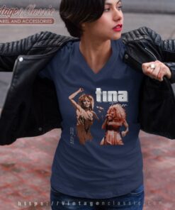 Rest In Peace Tina Turner Musical Souvenir V Neck TShirt