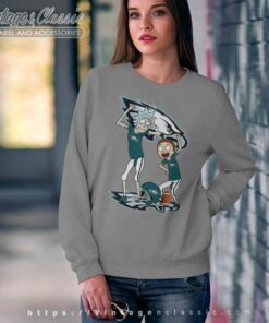 Rick And Morty Philadelphia Eagles Sweatshirt