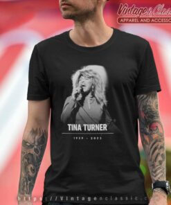 Rip Tina Turner Queen Of Rock T Shirt