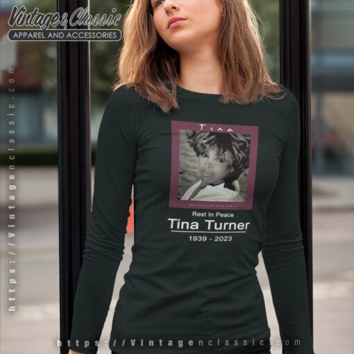 RIP Tina Turner Whats Love Tour Shirt