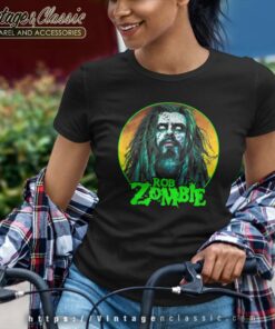 Rob Zombie Circle Face Women TShirt