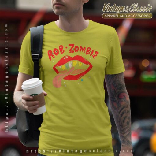Rob Zombie Ghost Lips Shirt