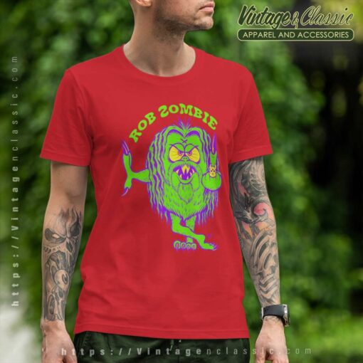 Rob Zombie Mean Green Monster Shirt