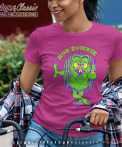 Rob Zombie Mean Green Monster Women TShirt