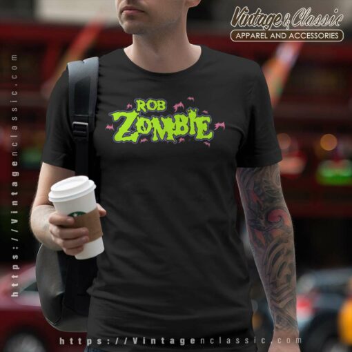 Rob Zombie Smoke Zombie Logo Shirt
