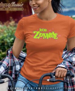 Rob Zombie Smoke Zombie Logo Women TShirt