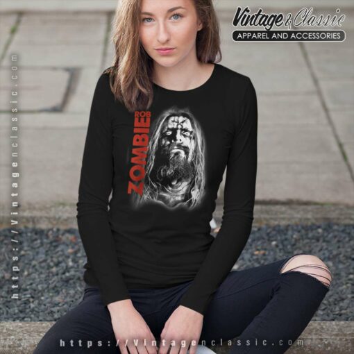 Rob Zombie Unmasked Face Shirt