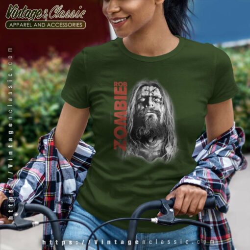 Rob Zombie Unmasked Face Shirt