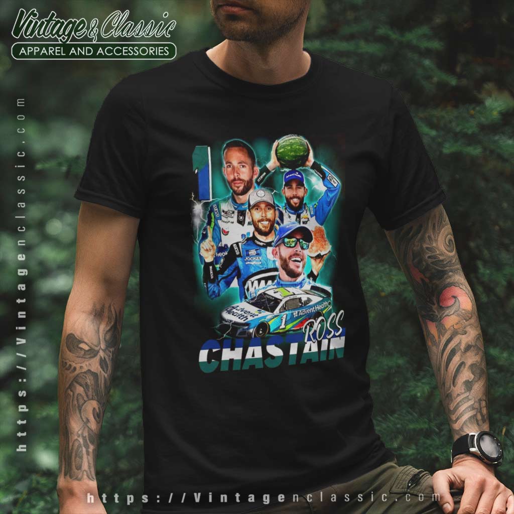 Ross Chastain Vintage Melon Racing Shirt Vintagenclassic Tee 4397