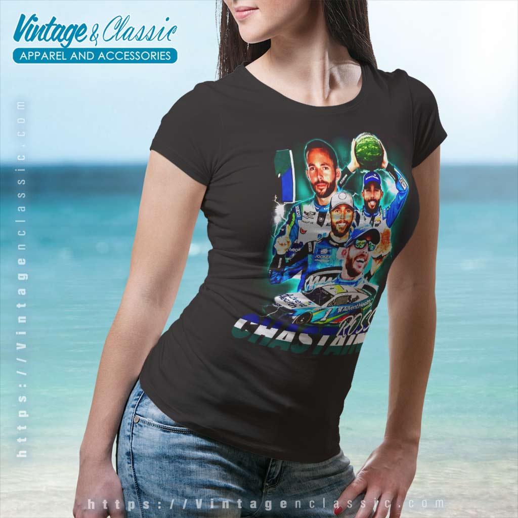 Ross Chastain Vintage Melon Racing Shirt - Vintagenclassic Tee