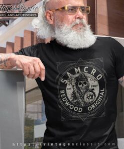 SAMCRO Redwood Original EST 1967 Mens T Shirt