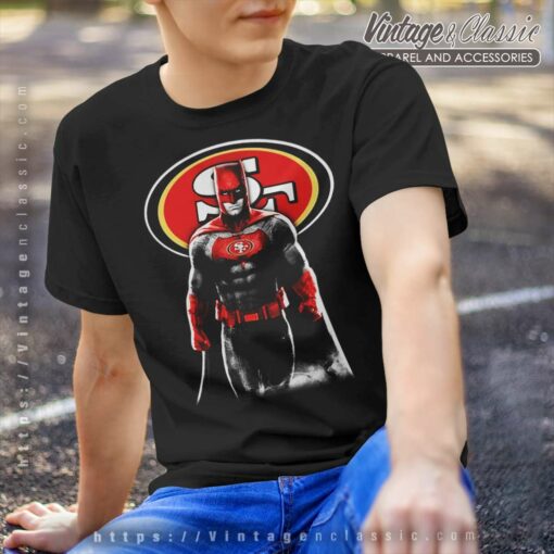 San Francisco 49ers Batman Shirt