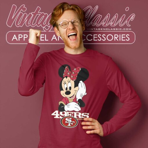 San Francisco 49ers Minnie Mouse Shirt