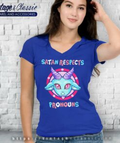 Baby Satan Respects Pronouns LGBTQ, Pride Month Shirt