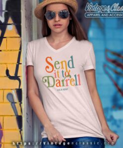 Send It To Darrell Lala Kent V Neck TShirt