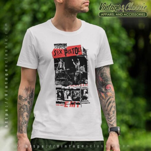 Sex Pistols Classic Photo Collage Shirt