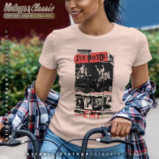 Sex Pistols Classic Photo Collage Shirt