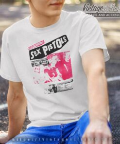 Sex Pistols Japan Tour Pink Photo T Shirt