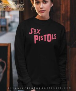 Sex Pistols Pink Logo Sweatshirt