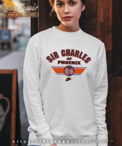 Sir Charles Barkley Of Phoenix Suns Sweatshirt