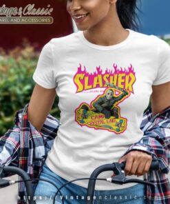 Slasher Jason Thrasher Magazine Women TShirt