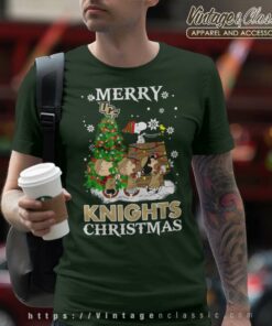 Snoopy And Friends Merry Ucf Knights Christmas T Shirt