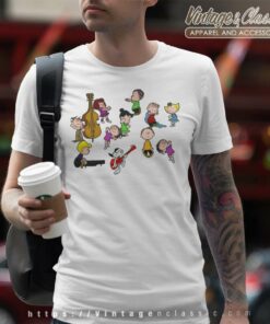 Snoopy Charlie Brown Christmas Dance T Shirt