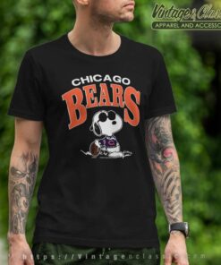 Snoopy Joe Chicago Bears Nfl Football Shirt - High-Quality Printed