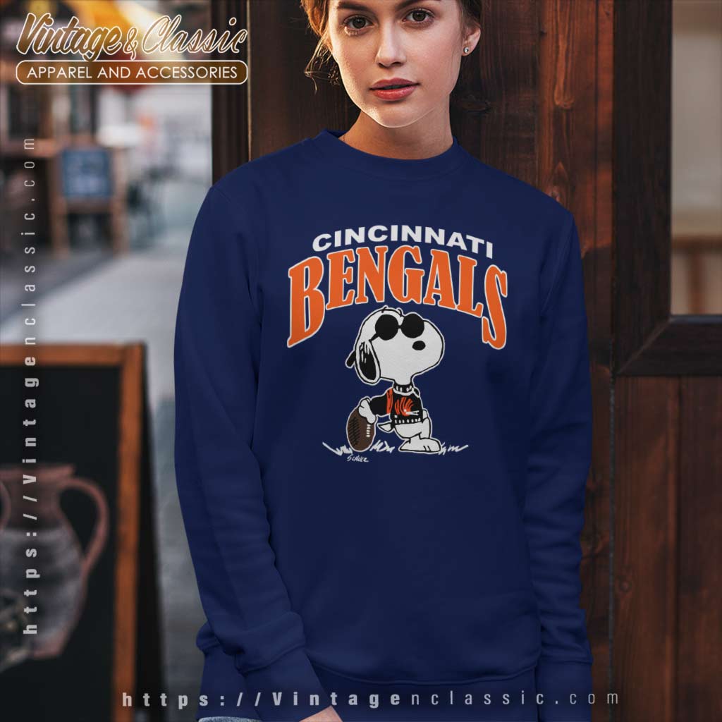 Snoopy Cincinnati Bengals Shirt - High-Quality Printed Brand