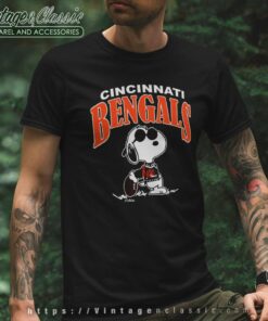 Snoopy Cincinnati Bengals T Shirt