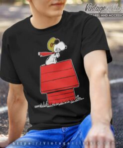 Snoopy Curse You Red Baron T Shirt