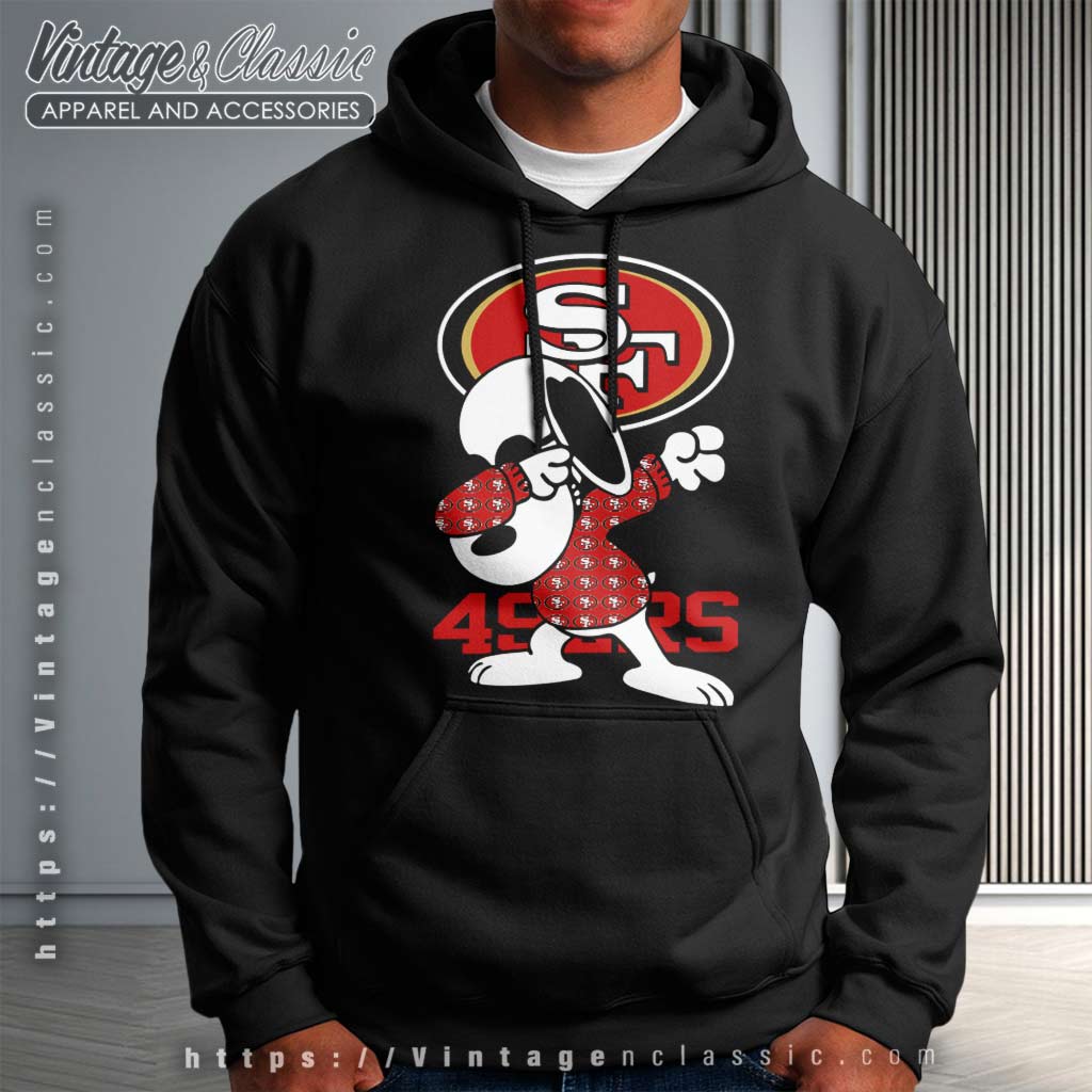 Snoopy Dabbing San Francisco 49ers Shirt - High-Quality Printed Brand