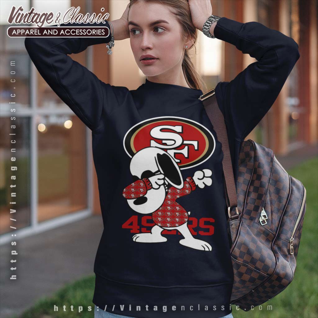 Snoopy the Peanuts san francisco 49ers Christmas sweater