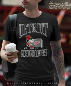 Snoopy Detroit Red Wings NHL T Shirt