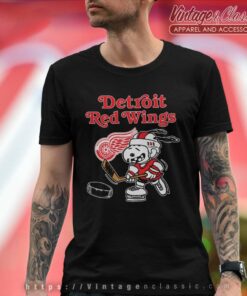 Snoopy Detroit Red Wings T Shirt