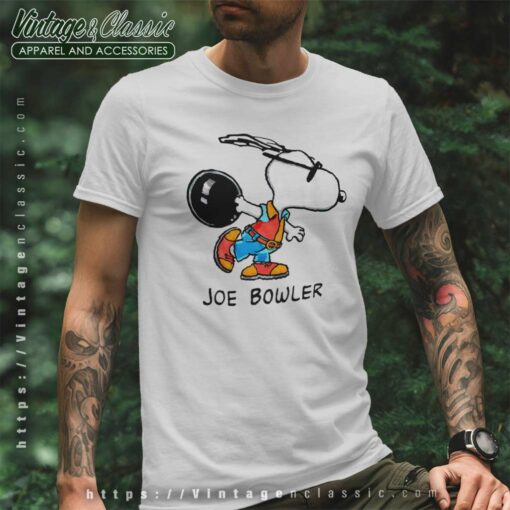 Snoopy Peanuts Joe Bowler Shirt