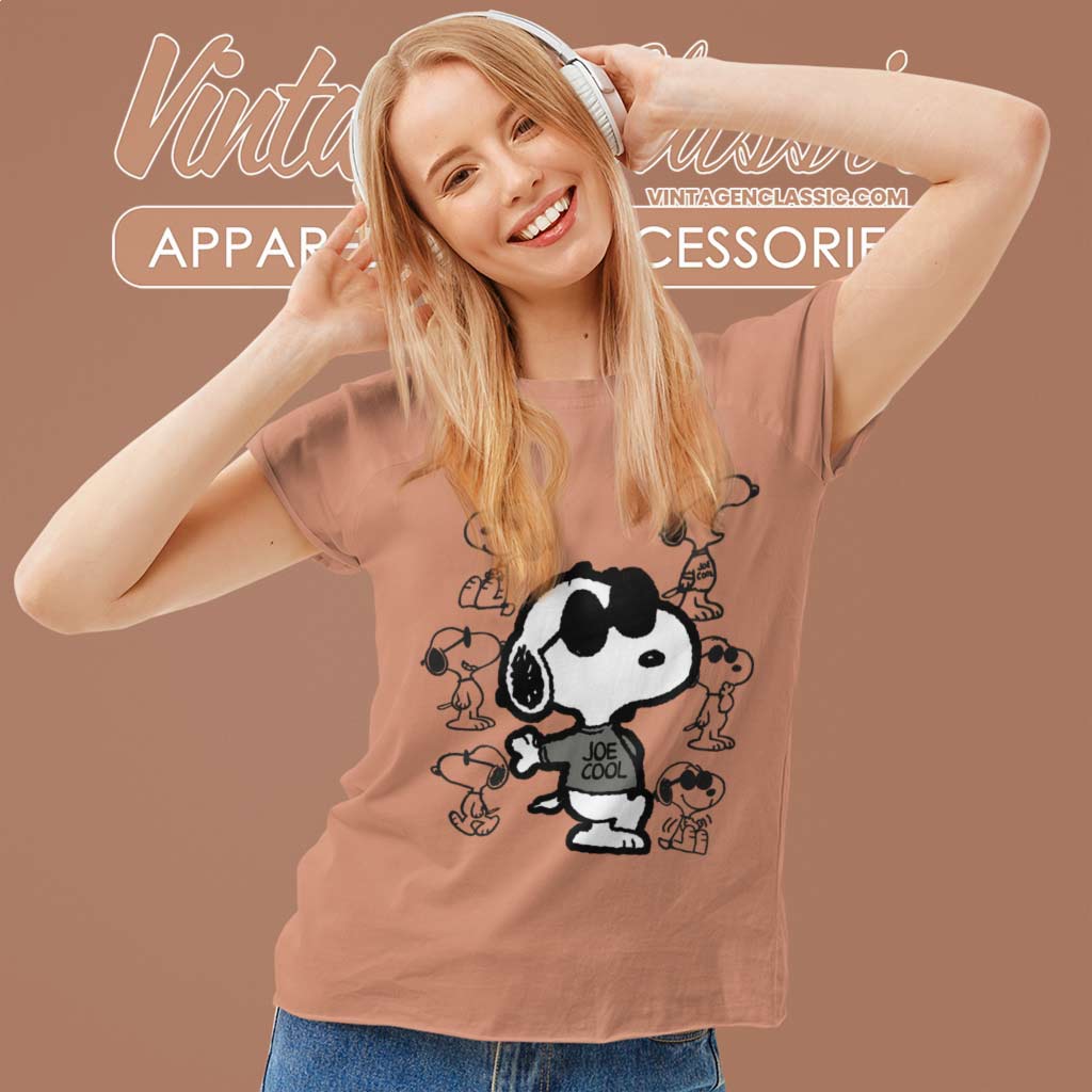 Snoopy Peanuts Joe Cool - Vintagenclassic Shirt Tee
