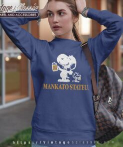 Snoopy Peanuts Mankato State Sweatshirt