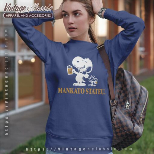 Snoopy Peanuts Mankato State Shirt