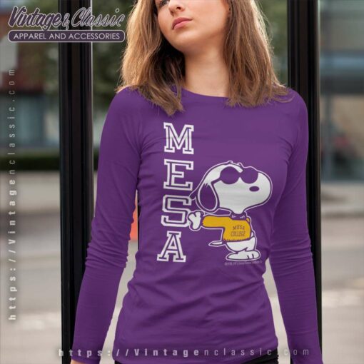 Snoopy San Diego Mesa College Shirt
