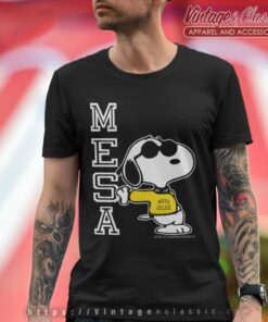 Snoopy San Diego Mesa College T Shirt